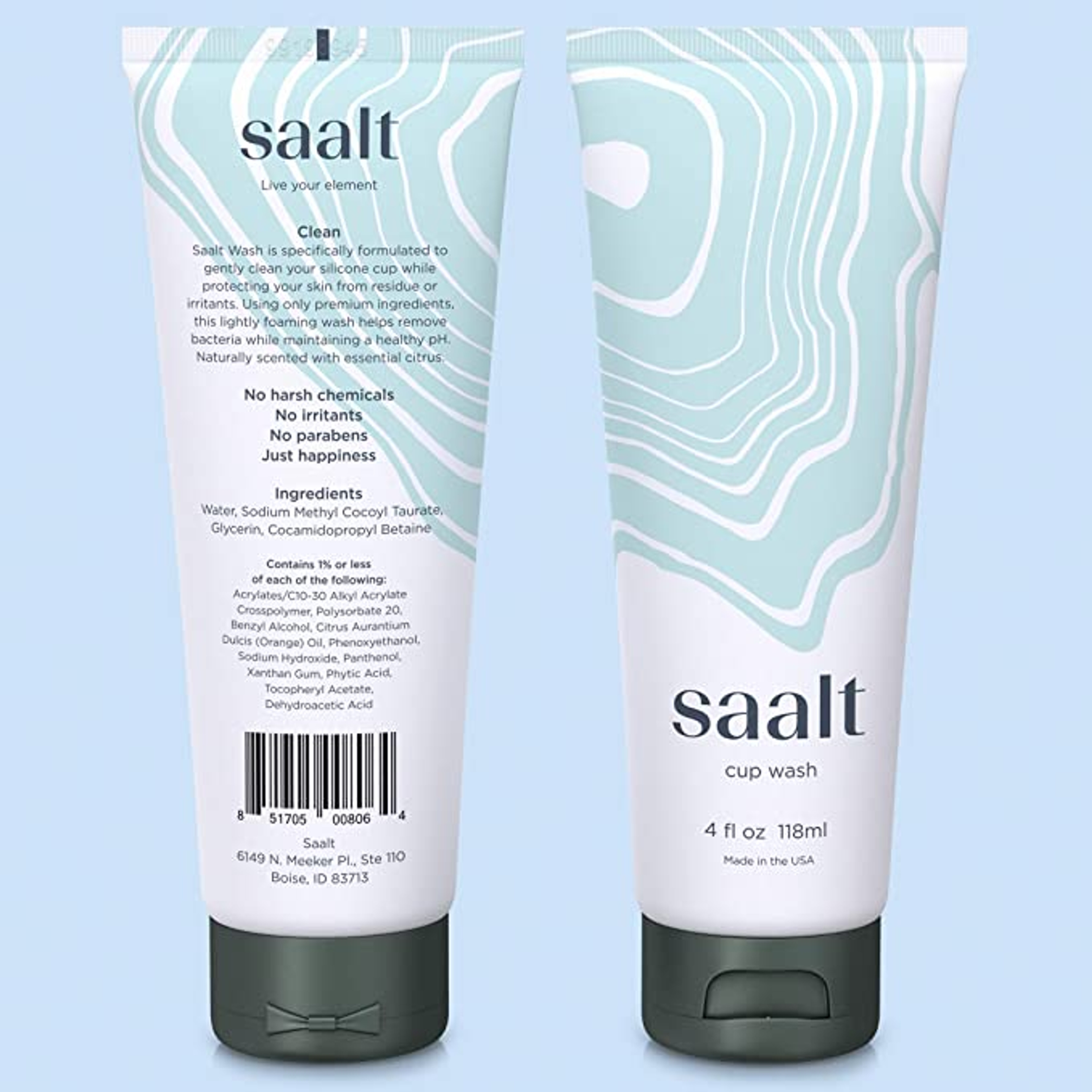 Saalt Cup Wash, 4 oz.