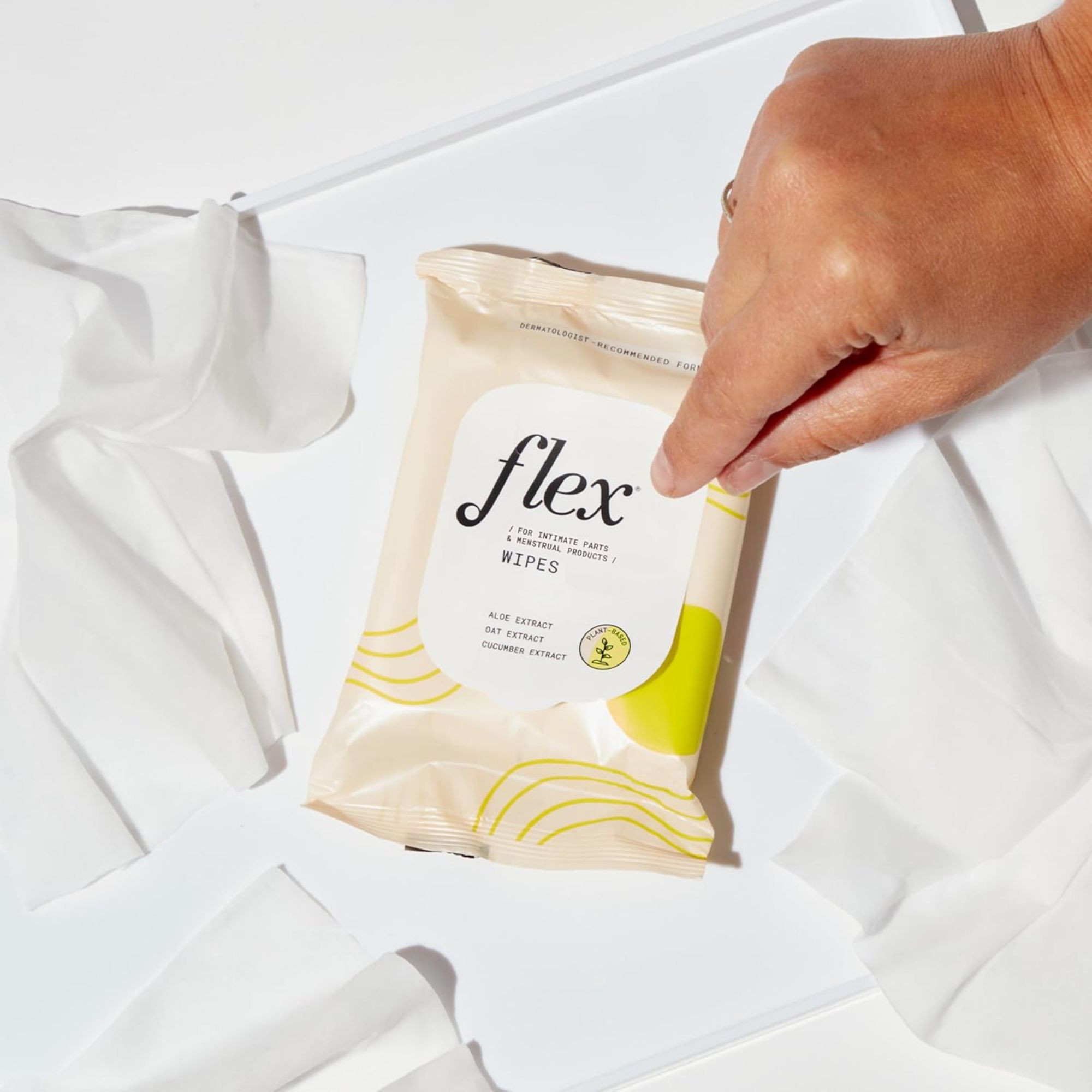 FLEX Biodegradable Wipes