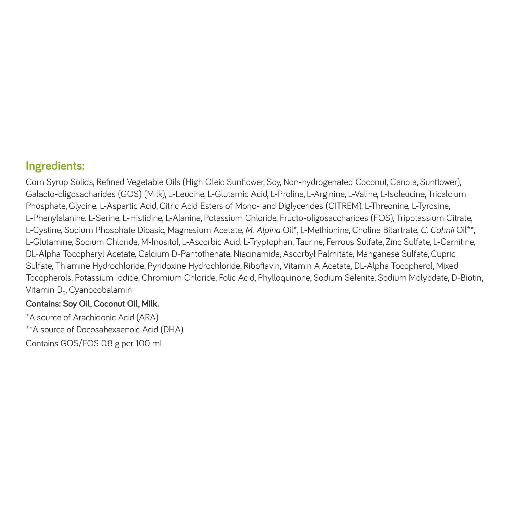 Nutricia GA1 Anamix Infant Powdered Formula