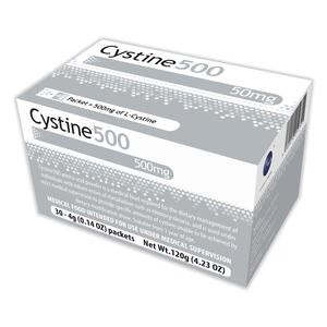 Vitaflo Cystine500 Amino Acid Supplement Powder, 500 mg, 4g Packets, 50600-0547-77, Box of 30