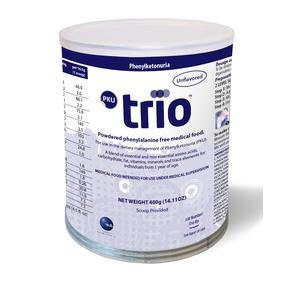 Vitaflo PKU trio Nutritional Formula Powder, Unflavored, 400g, 51806, 1 Each