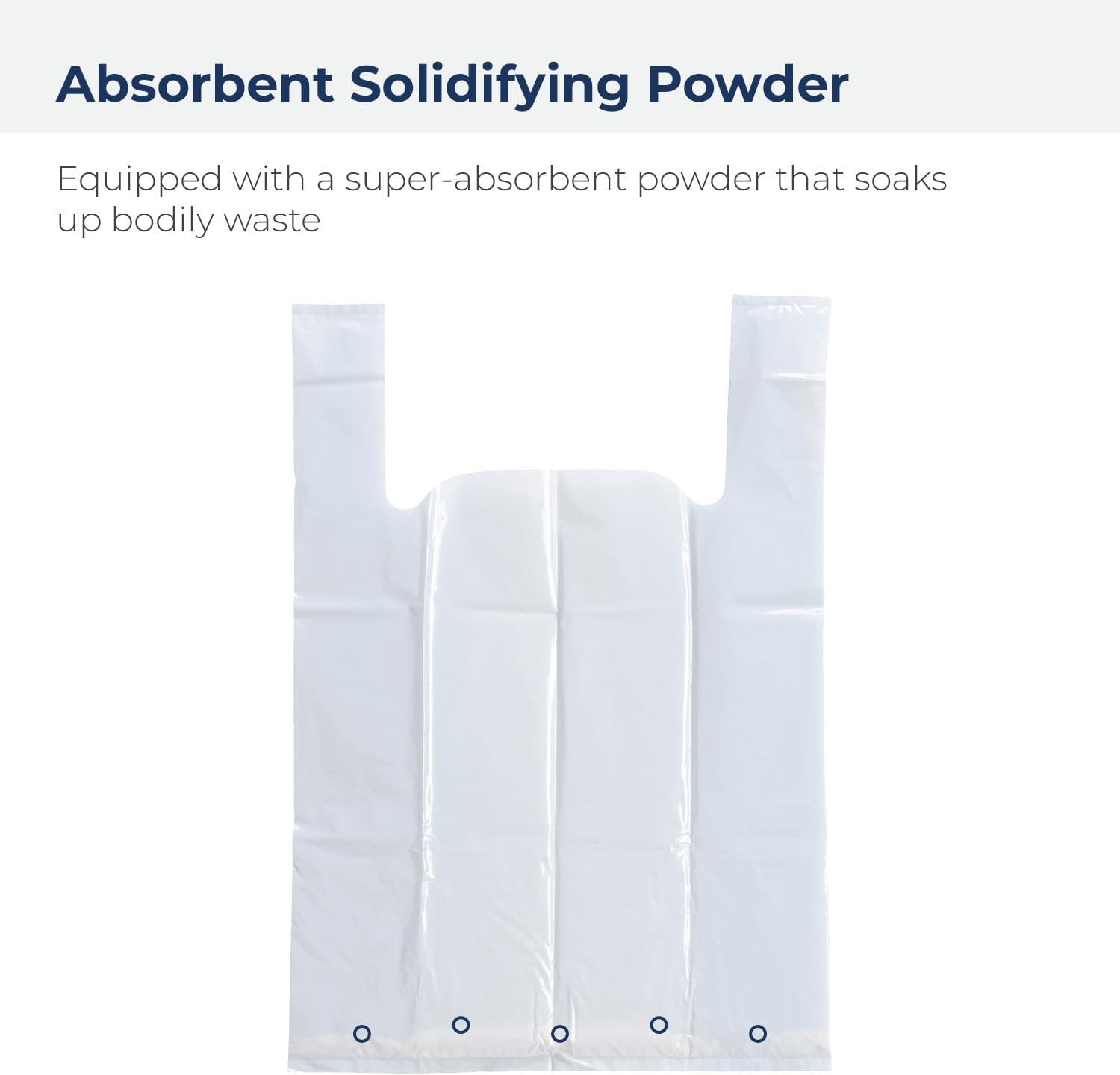 Drive Super Absorbent Commode Pail Liners