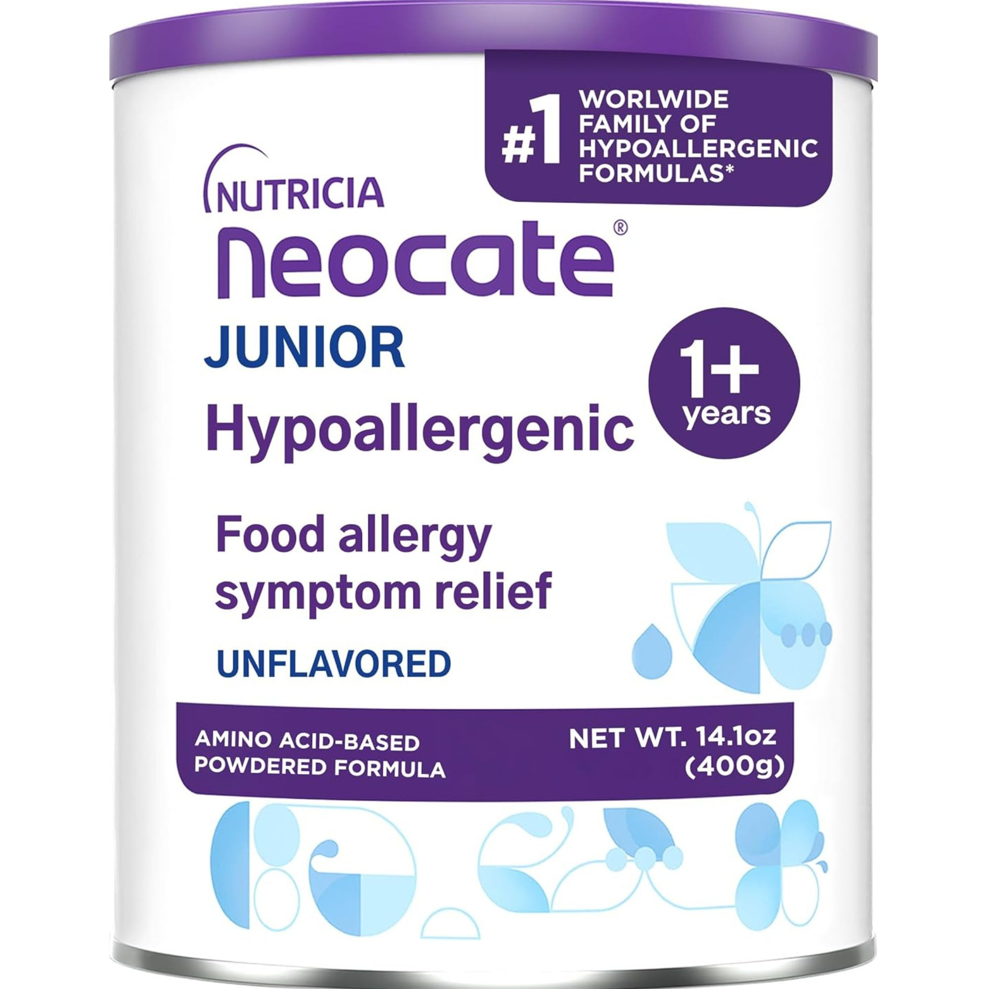 Nutricia Neocate Junior Amino-Acid Based Nutritonally Complete Powdered Formula without Prebiotics, Unflavored, 14.1 oz., 127048, 1 Each