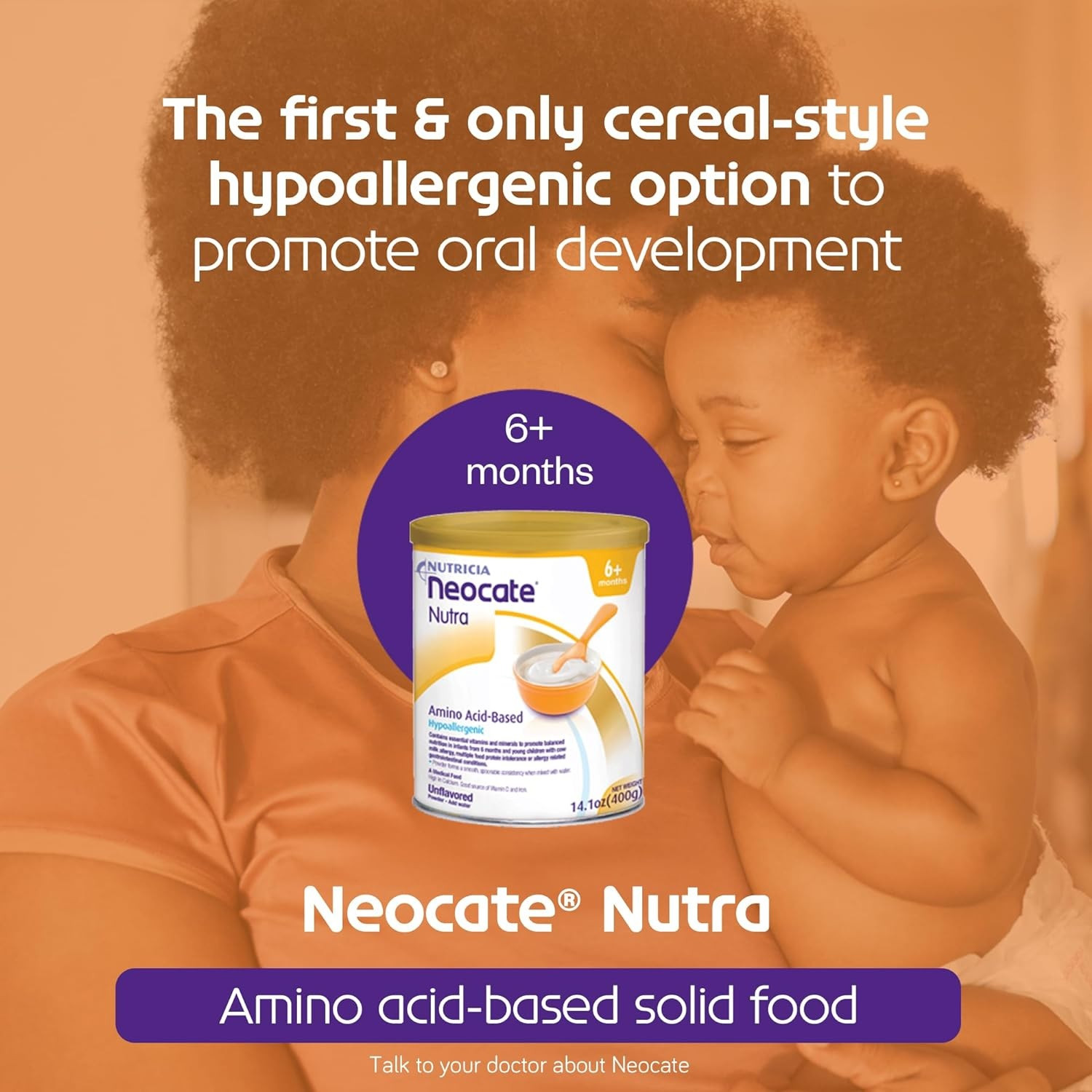 Nutricia Neocate Nutra Amino Acid Based Hypoallergenic Solid Food