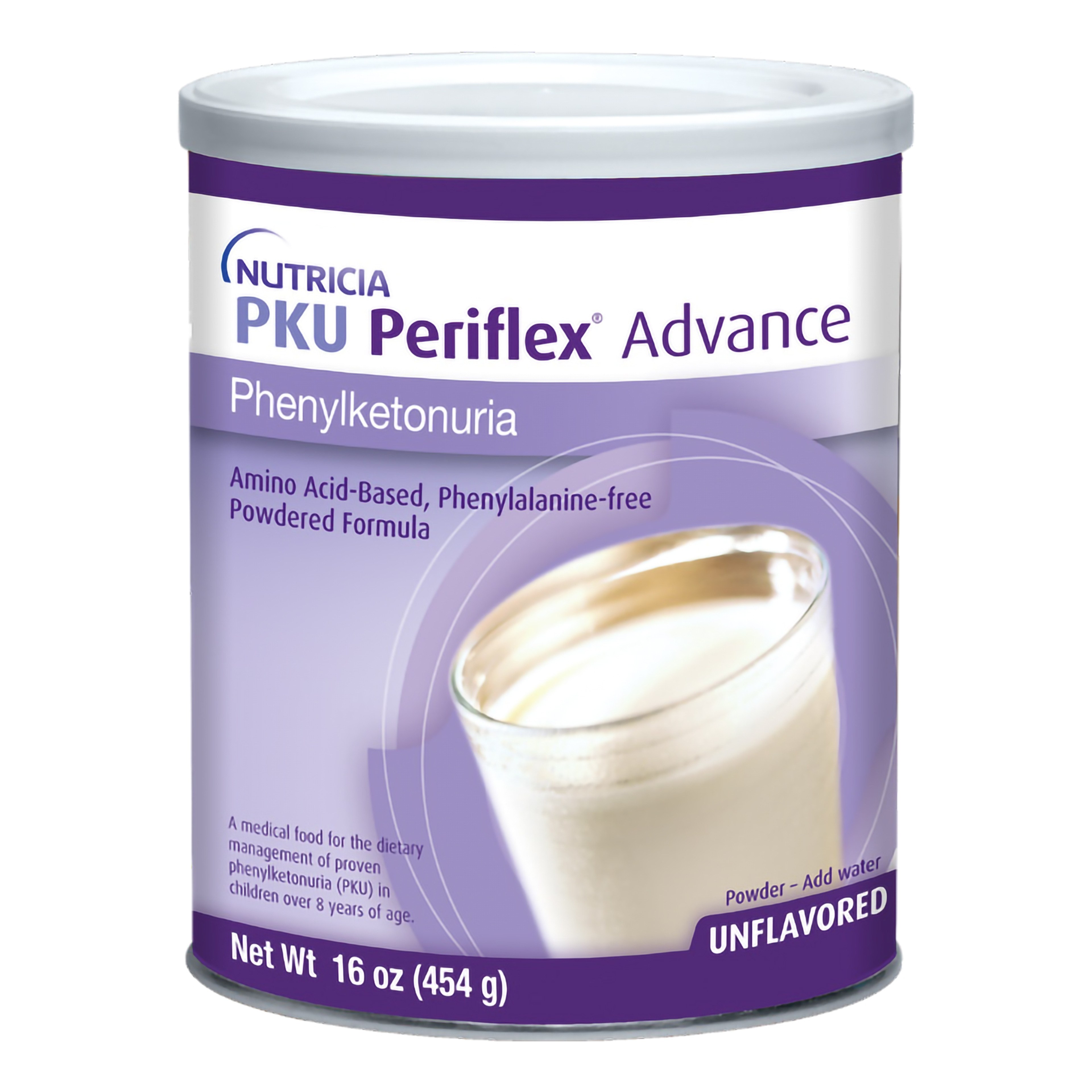 Nutricia PKU Periflex Advance Amino-Acid Based Phenylalanine-free Powdered Formula, Unflavored, 16 oz., 49835, 1 Each