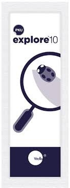 PKU explore10 PKU Oral Supplement, Raspberry Flavor, 25 Grams, 24675, Box of 30