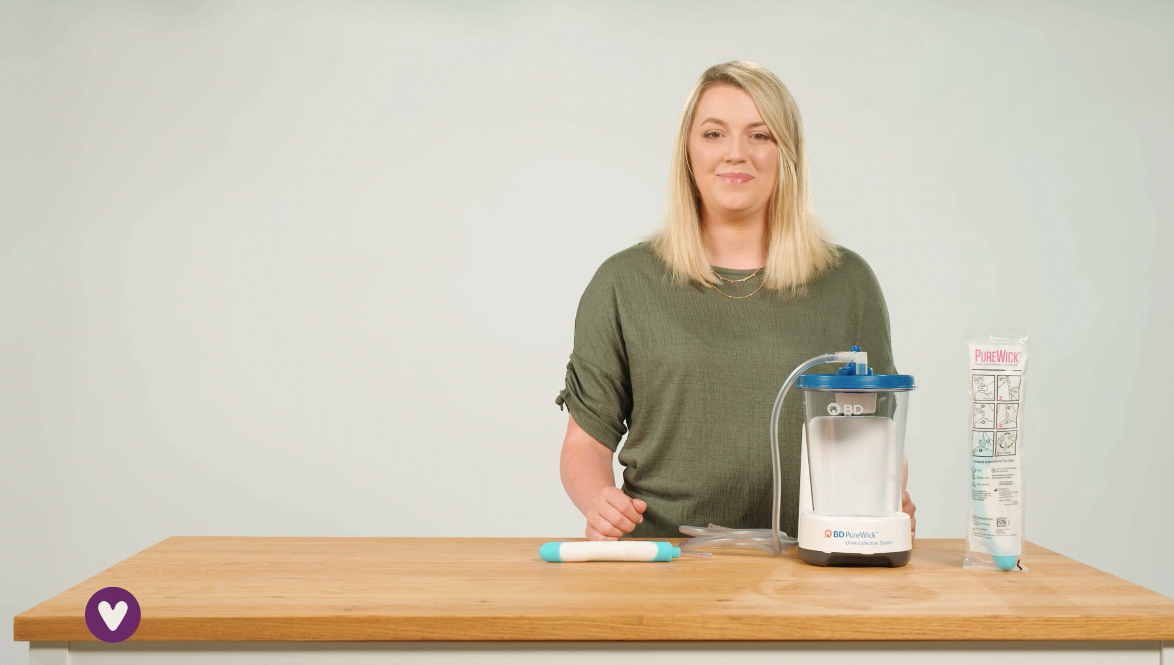 PureWick Urine Collection System with Battery