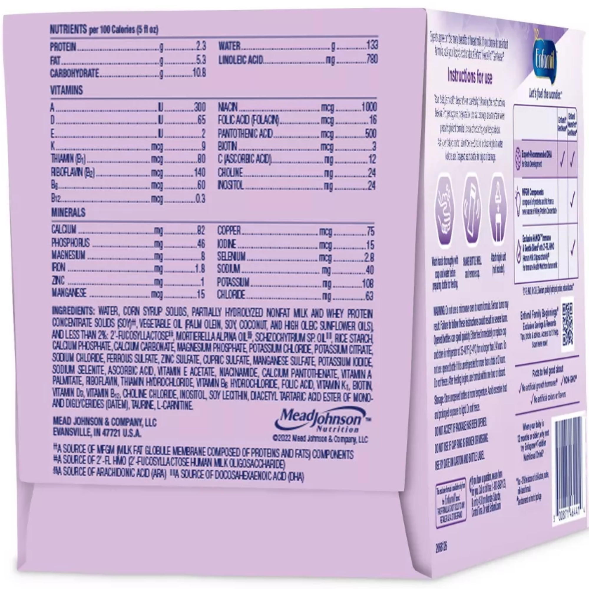 Enfamil NeuroPro Gentlease Ready-to-Use Infant Formula, 2 oz.