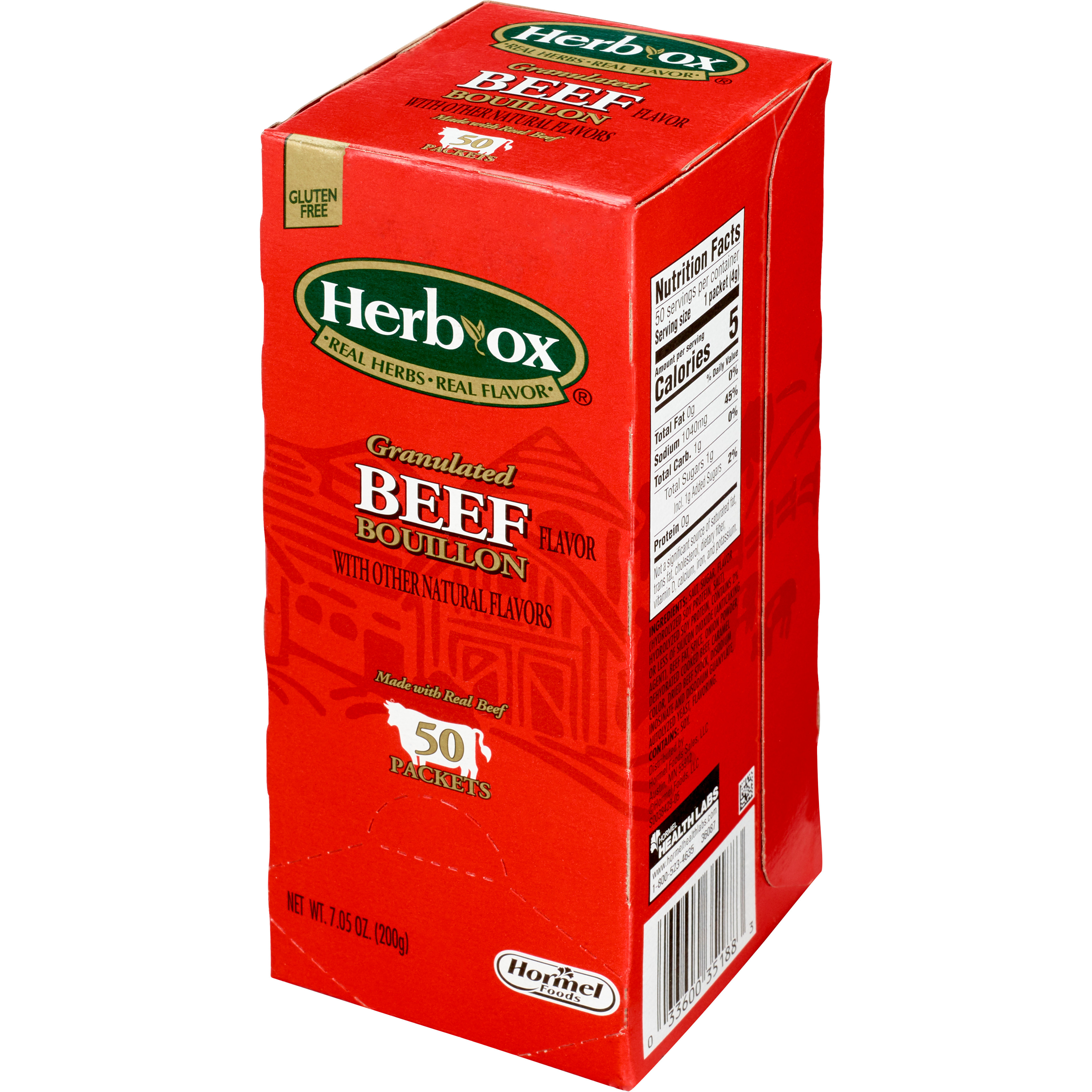 Herb-Ox Beef Flavor Bouillon Instant Broth