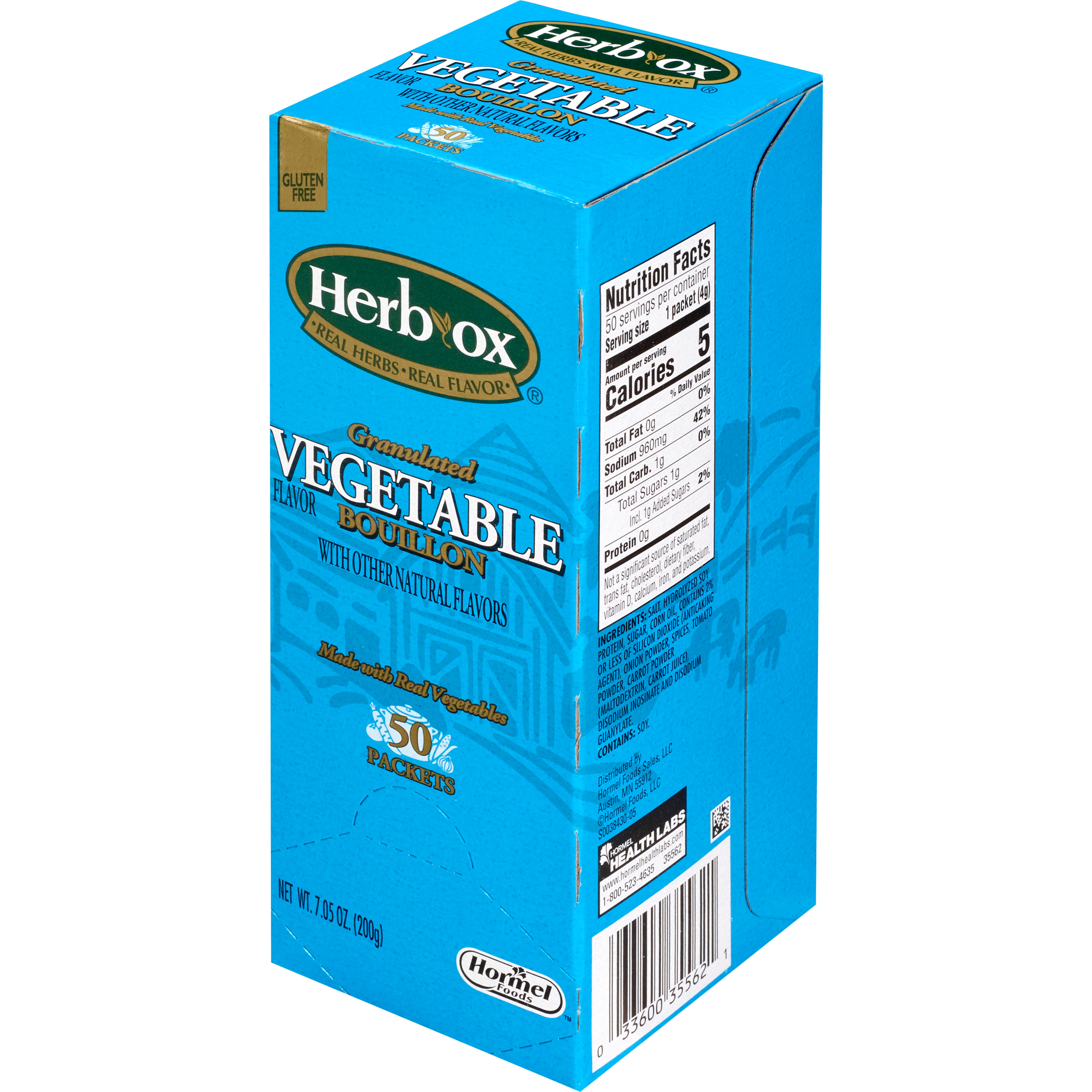 Herb-Ox Vegetable Flavor Bouillon Instant Broth