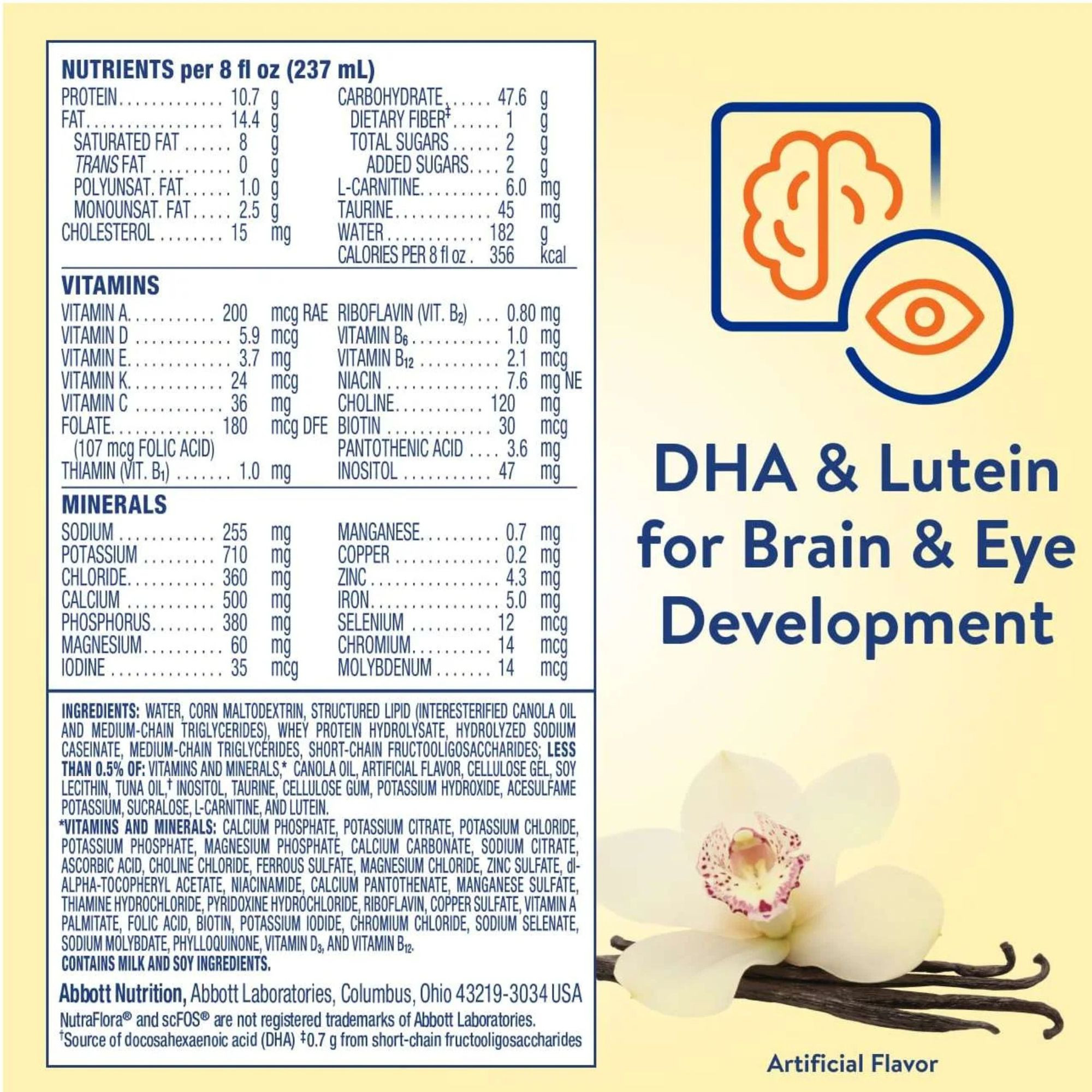 PediaSure Peptide 1.5 Peptide-Based Nutrition Oral Supplement & Tube Feeding Formula, Vanilla, 8 oz., 67417, 1 Each