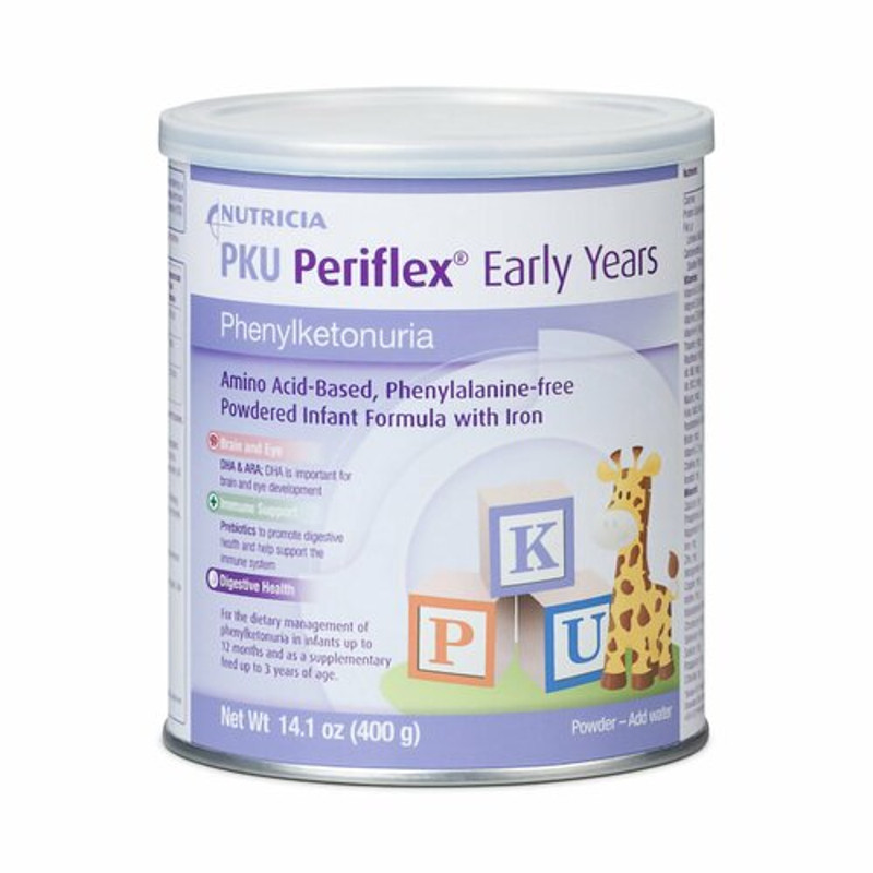 Nutricia PKU Periflex Early Years Powdered Formula, 400 Grams, 90164, 1 Each
