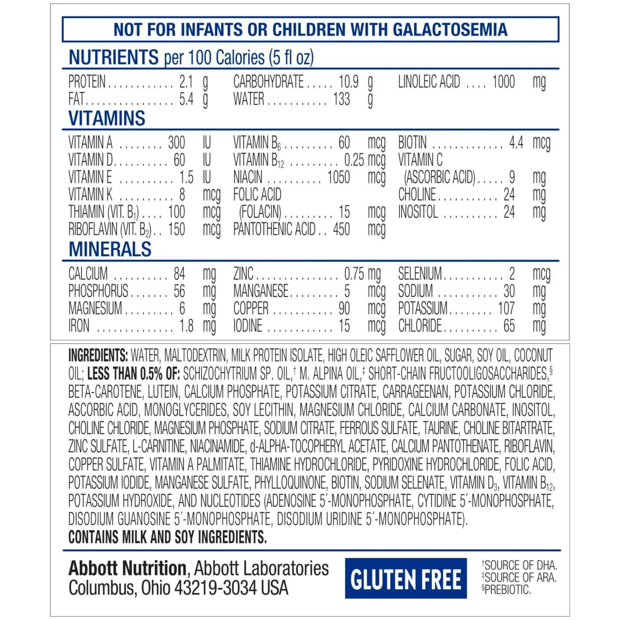 Similac Sensitive Infant Formula, Ready to Feed