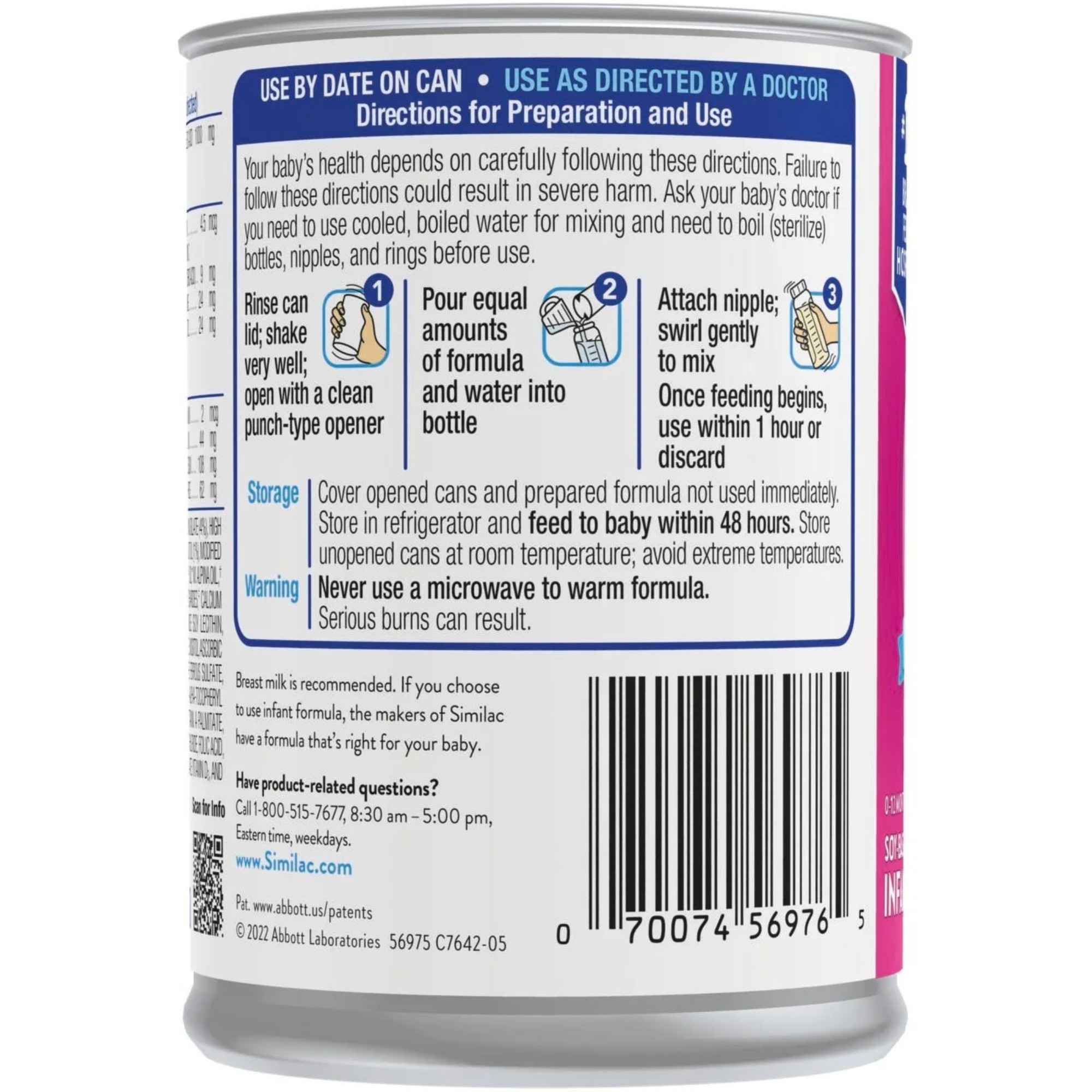 Similac Soy Isomil Infant Formula, Concentrated Liquid, 13 oz.