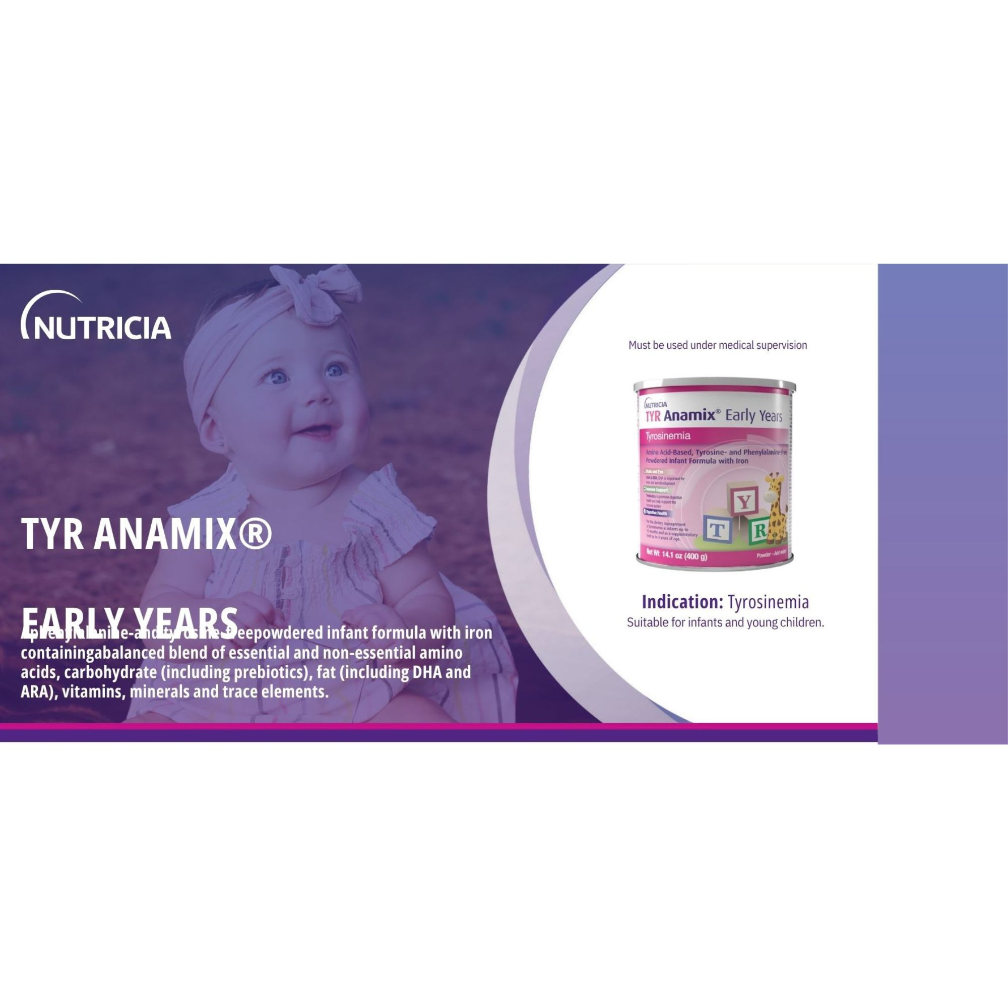 Nutricia TYR Anamix Early Years Infant Formula, 14.1 oz.