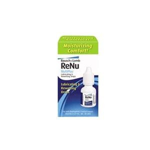 ReNu Multiplus Lubricating and Rewetting Eye Drops, 0.27 oz., 625220, 1 Each