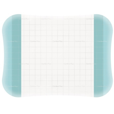Coloplast Comfeel Plus Transparent Thin Hydrocolloid Dressing, Sterile, 3.5 X 5.5", 33536, Box of 10
