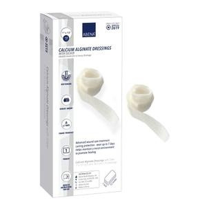 Abena Calcium Alginate Wound Dressing with Silver, 1 X 12'' Rope, 2619, Box of 10