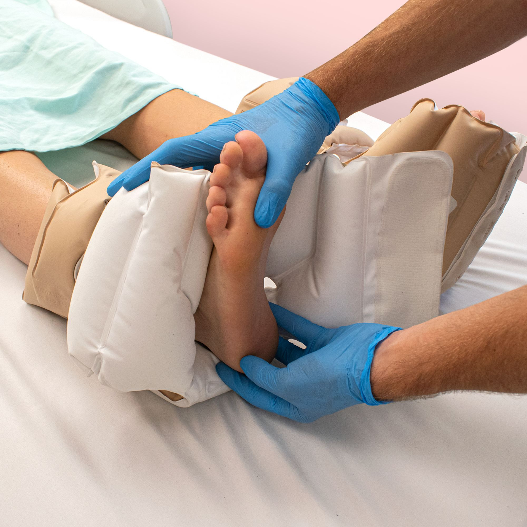 Ehob Waffle Cradle Heel Cushion with Lining, 545CX, 1 Each