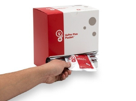 Hollister VaPro Plus Pocket Touch Free Hydrophilic Intermittent Catheter, Straight Tip, 16", 71144-30E, 14 Fr - Box of 30