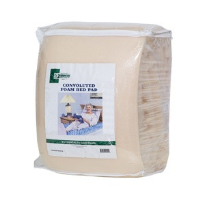Essential Medical Convoluted Foam Bed Pad, F9007E, Full Size (50" x 76" x 4") - 1 Each