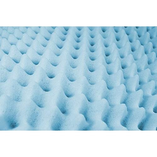 Essential Medical Convoluted Foam Hospital Bed Pad, F7220, 33 X 76 X 2" - 1 Each