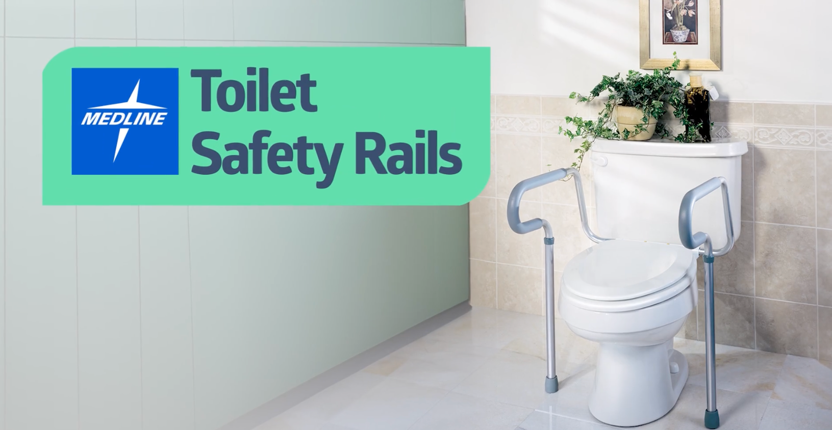 Medline Toilet Safety Rails