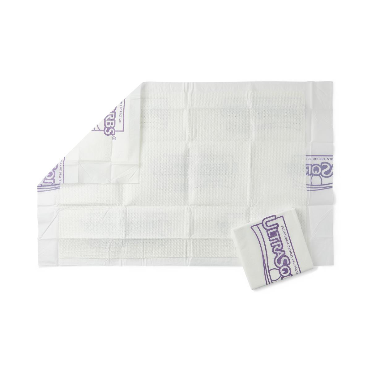 Medline Ultrasorbs Disposable Absorbent Drypad Underpads