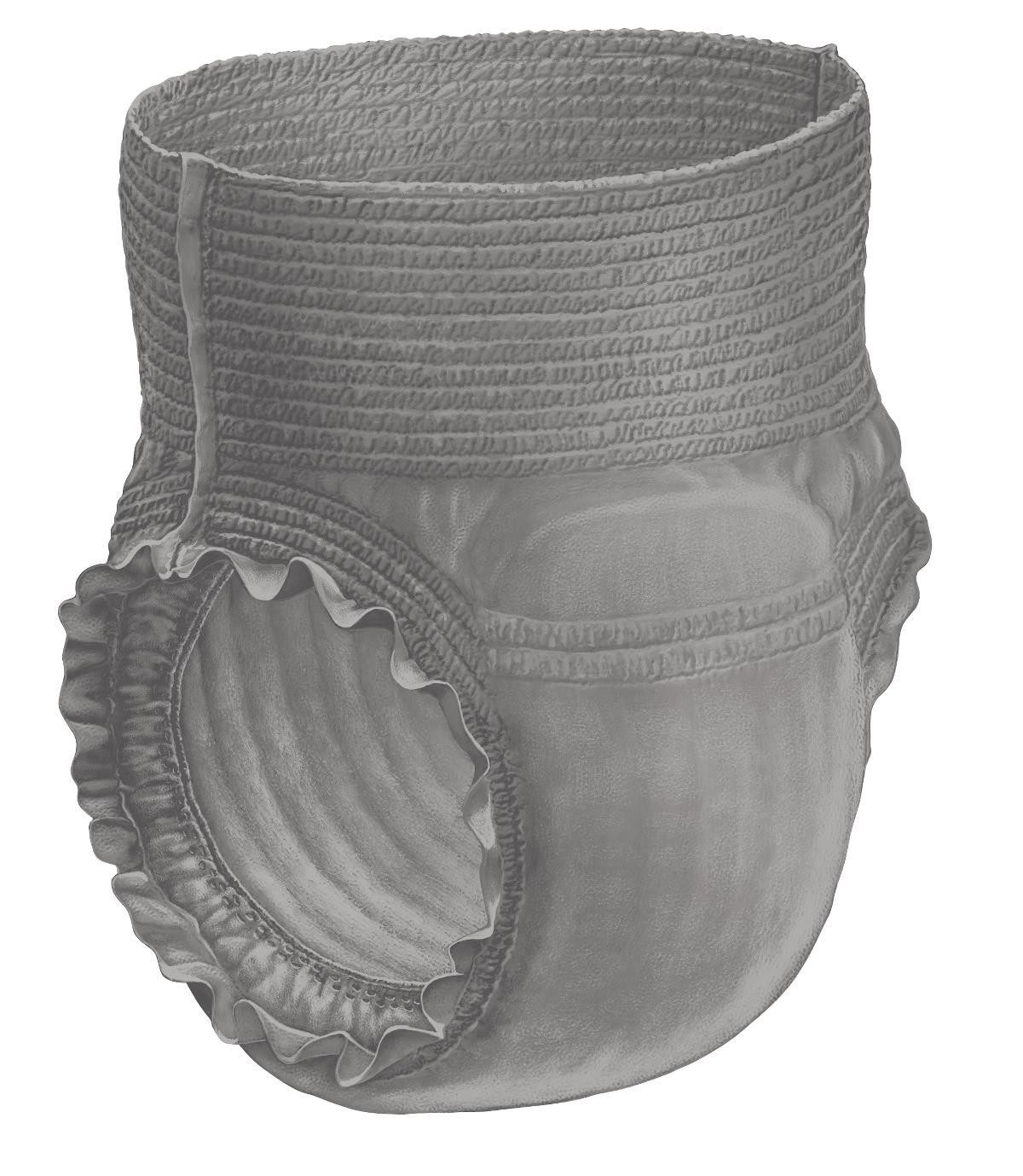 FitRight Ultra Incontinence Pull Up Underwear for Men, Heavy Absorbency