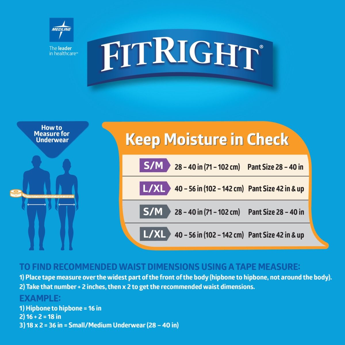 FitRight Ultra Incontinence Pull Up Underwear for Men, Heavy Absorbency