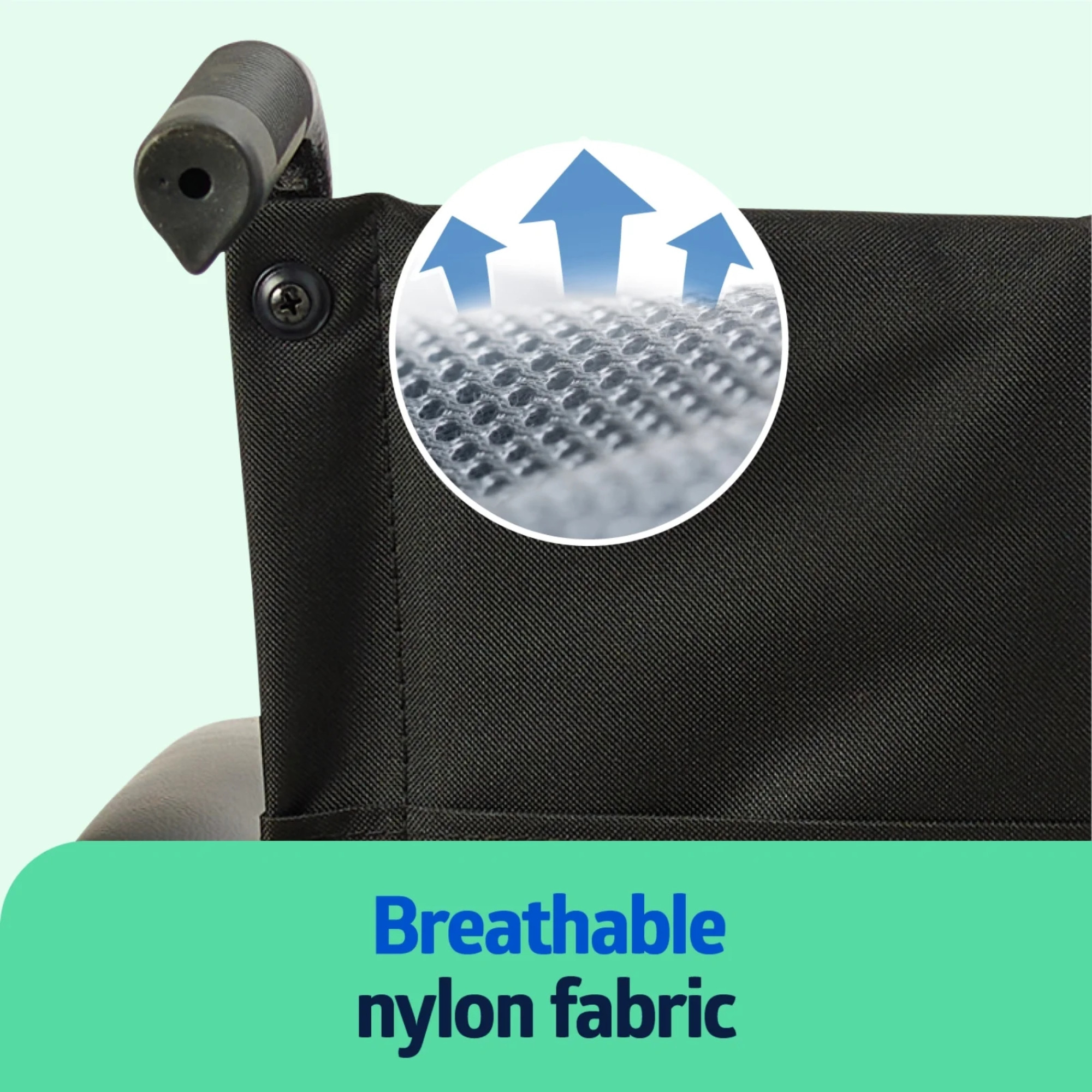 Medline K1 Basic Wheelchair, Swing Back Desk-Length Arms, Elevating Leg Rests