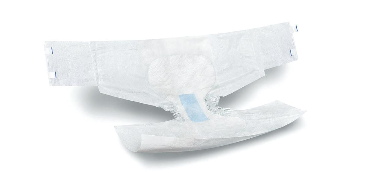 FitRight Disposable Cloth-Like Briefs Bariatric Adult Diapers with Tabs, Maximum Absorbency