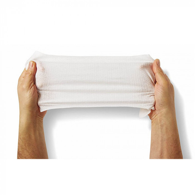 FitRight Aloe Wet Wipes, Stretched Wipe