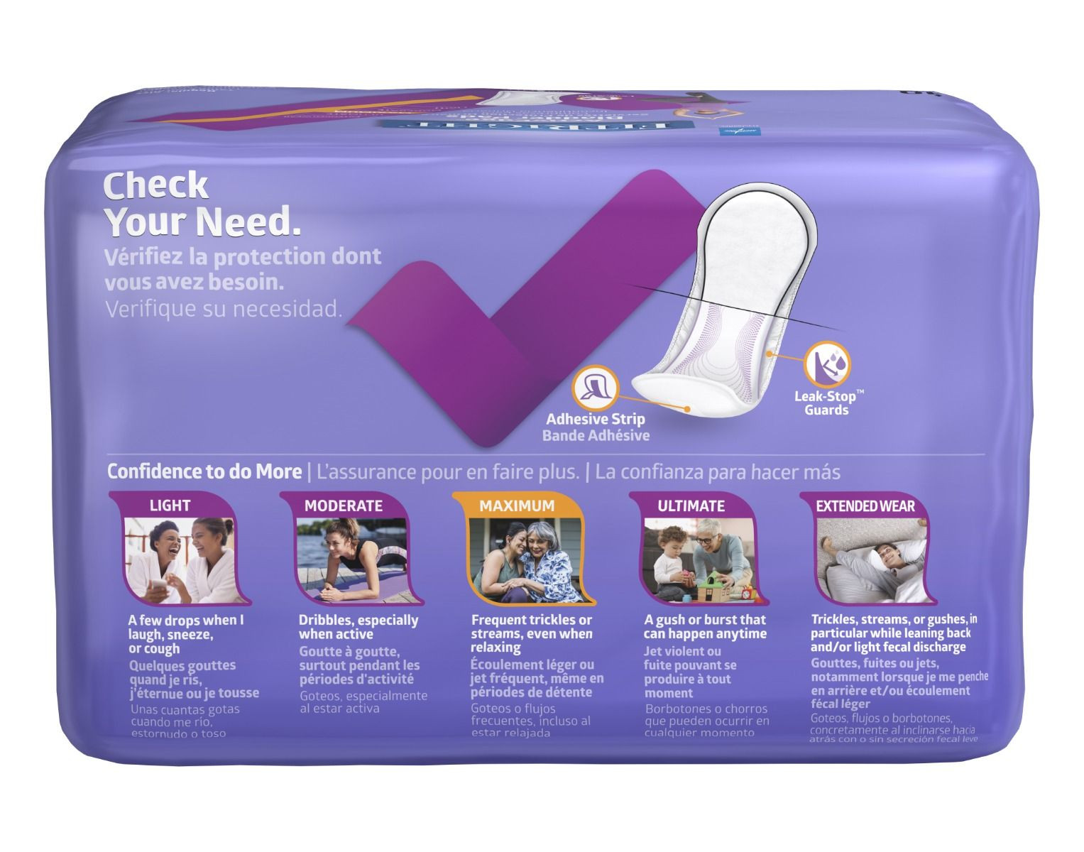 FitRight Bladder Control Pads, Maximum Absorbency