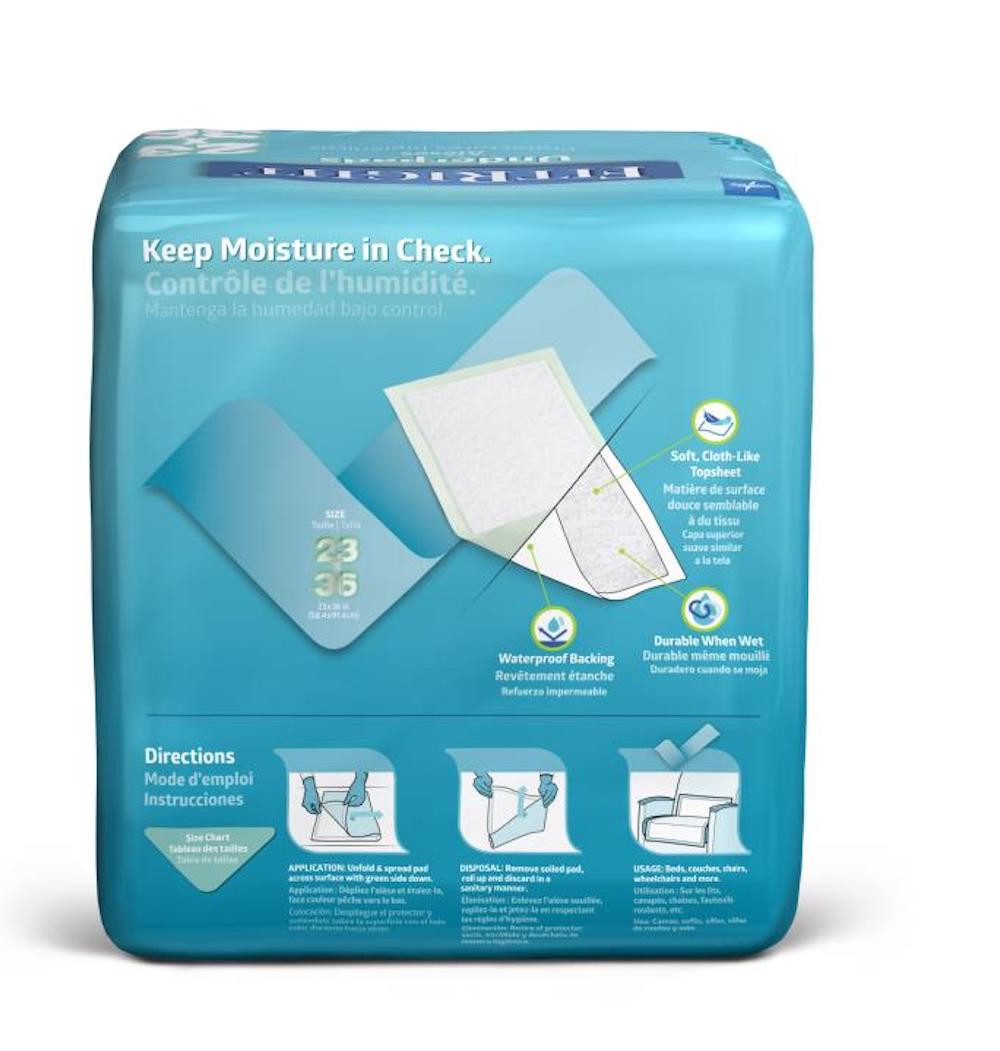 FitRight Underpads, Moderate Absorbency, MSC281150, 23" X 36" - Case of 150