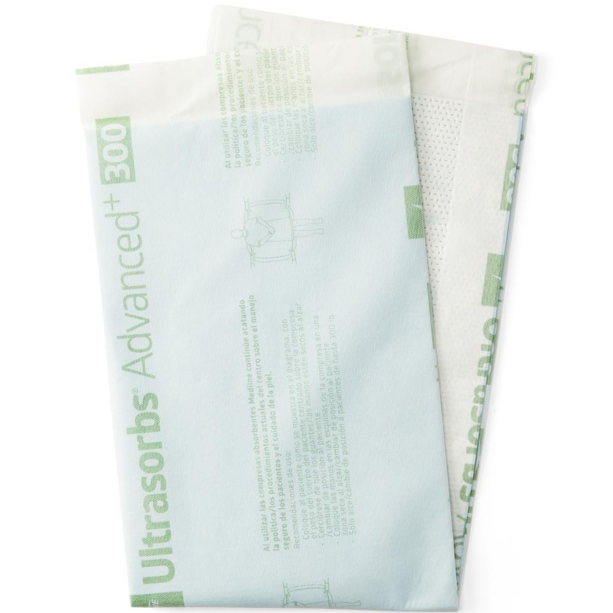 Medline Ultrasorbs Advanced+ Premium Absorbent Underpads, Extra Absorbency