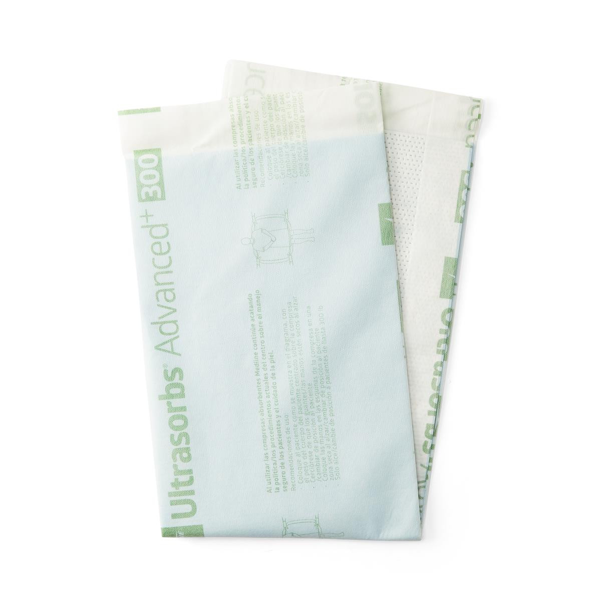 Medline Ultrasorbs Advanced+ Premium Absorbent Underpads, Ultra Absorbency