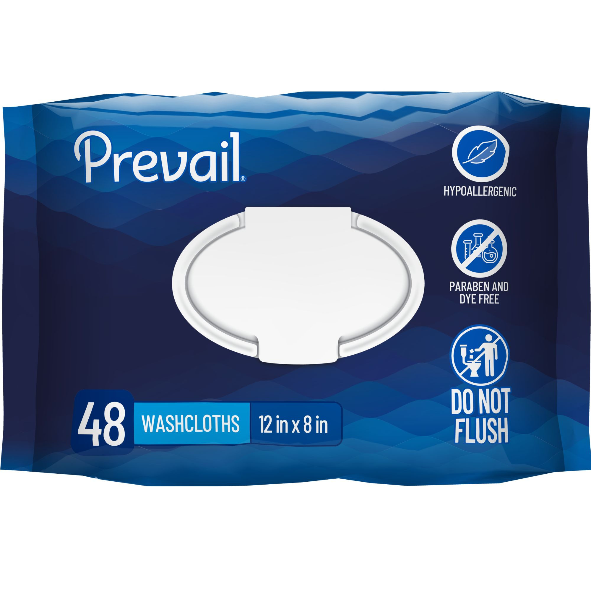 Prevail Disposable Adult Washcloths