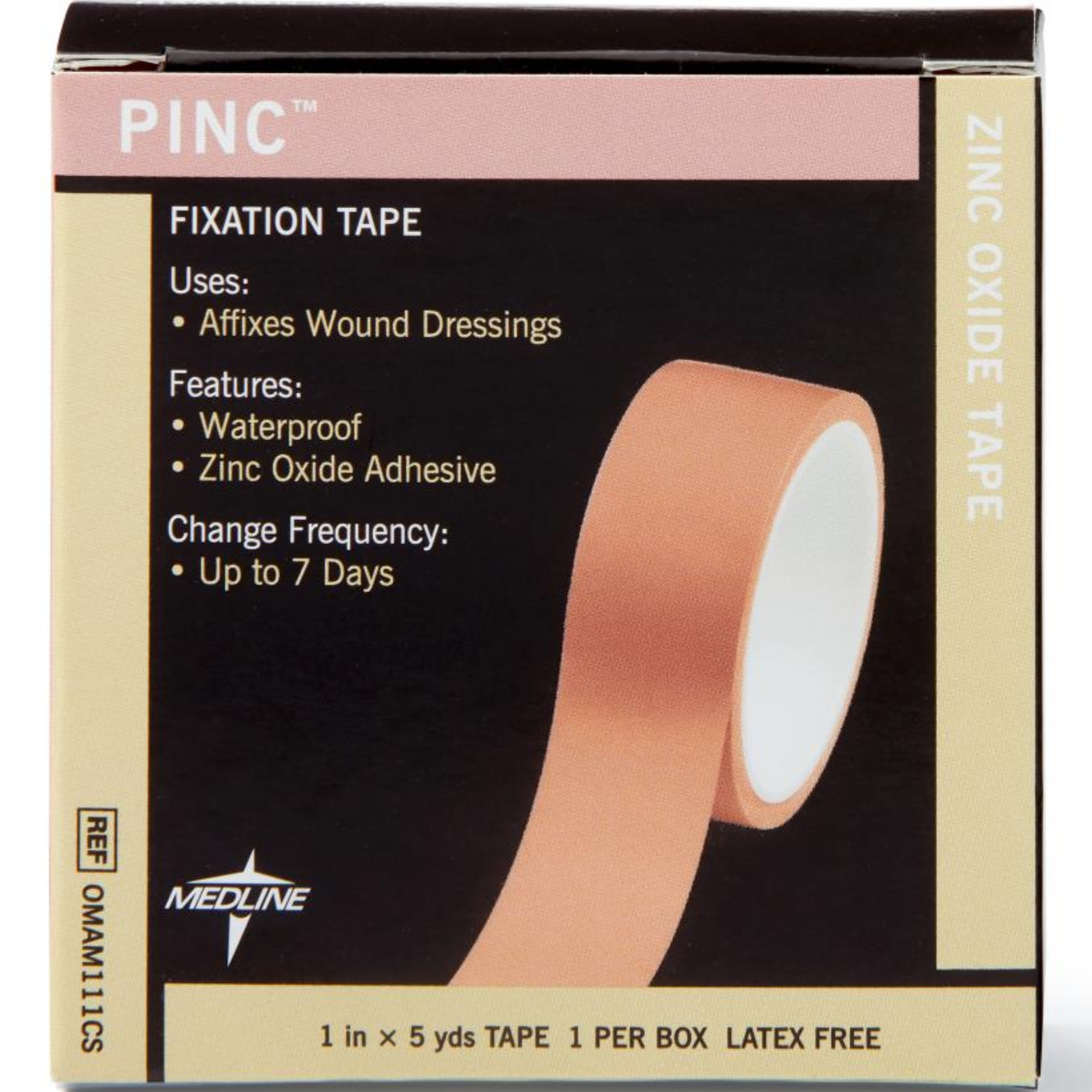 Medline Pinc Zinc Oxide Fixation Tape