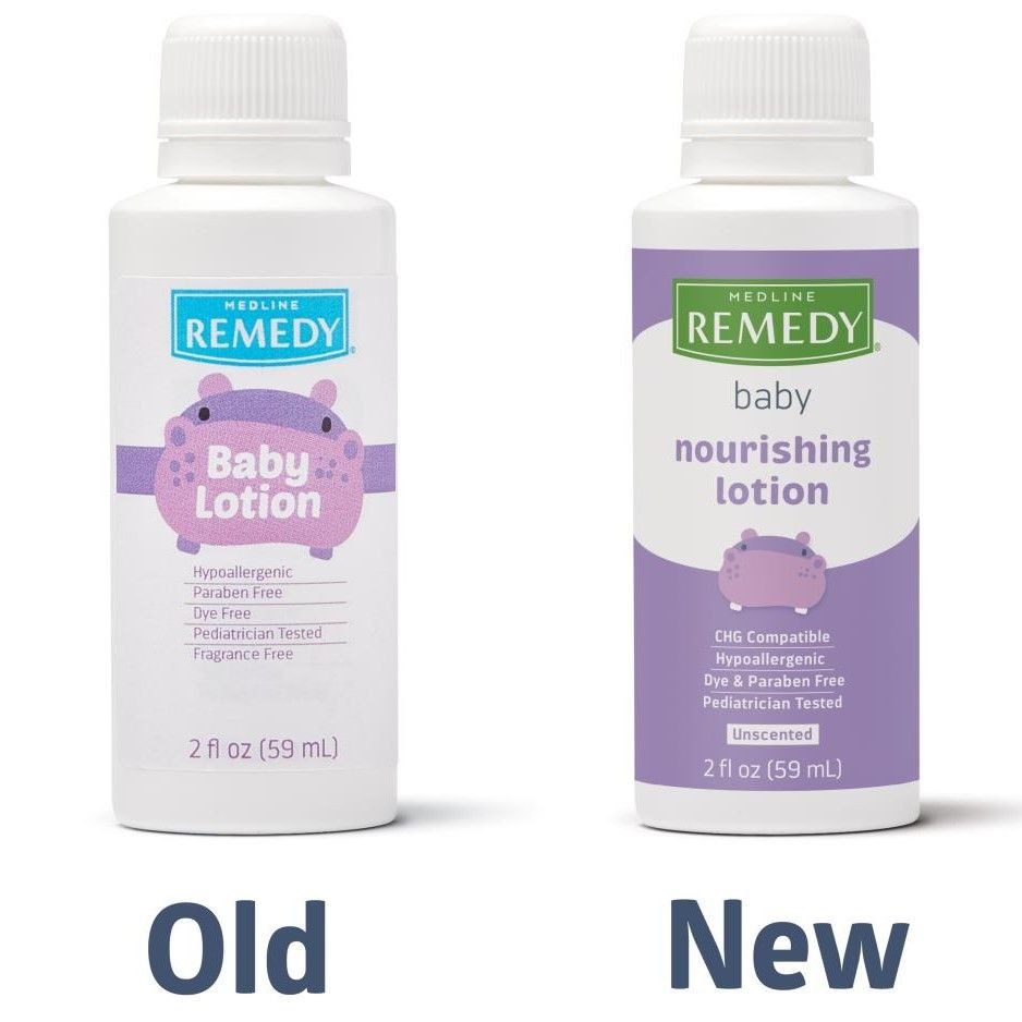 Medline Remedy Baby Lotion, Fragrance-Free