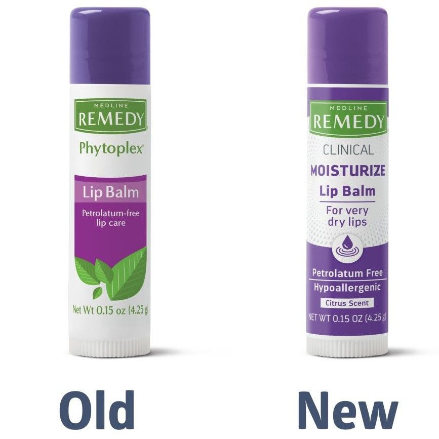 Medline Remedy Lip Balm, 0.15 oz.