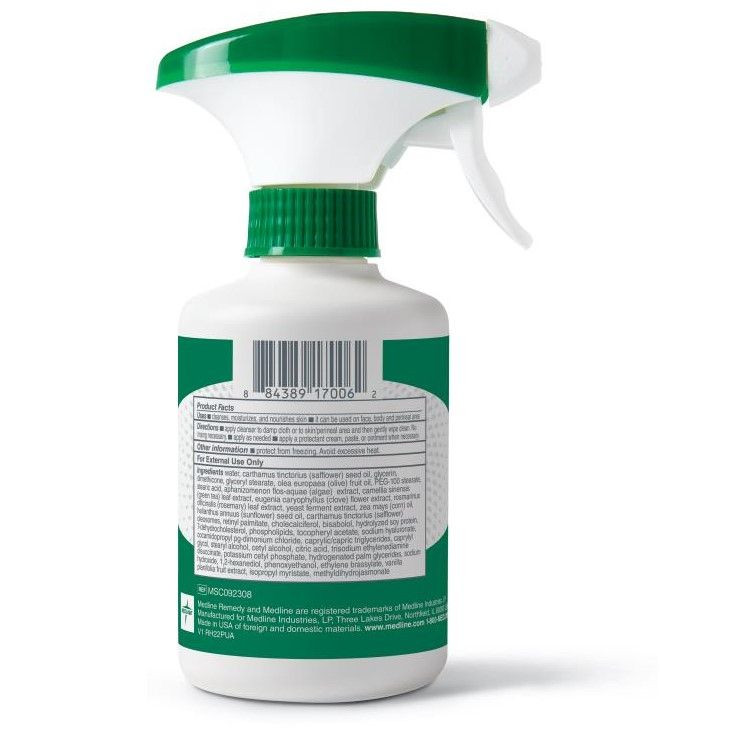 Medline Remedy Phytoplex Cleansing Body Lotion, Trigger Bottle, 8 oz.