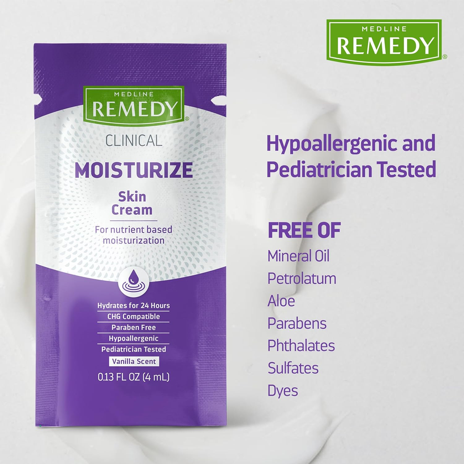 Medline Remedy Phytoplex Nourishing Skin Cream Moisturizer, 4 ml
