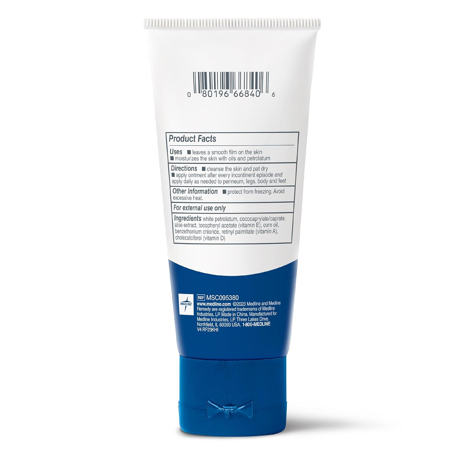 Medline Soothe and Cool Moisture Barrier Ointment