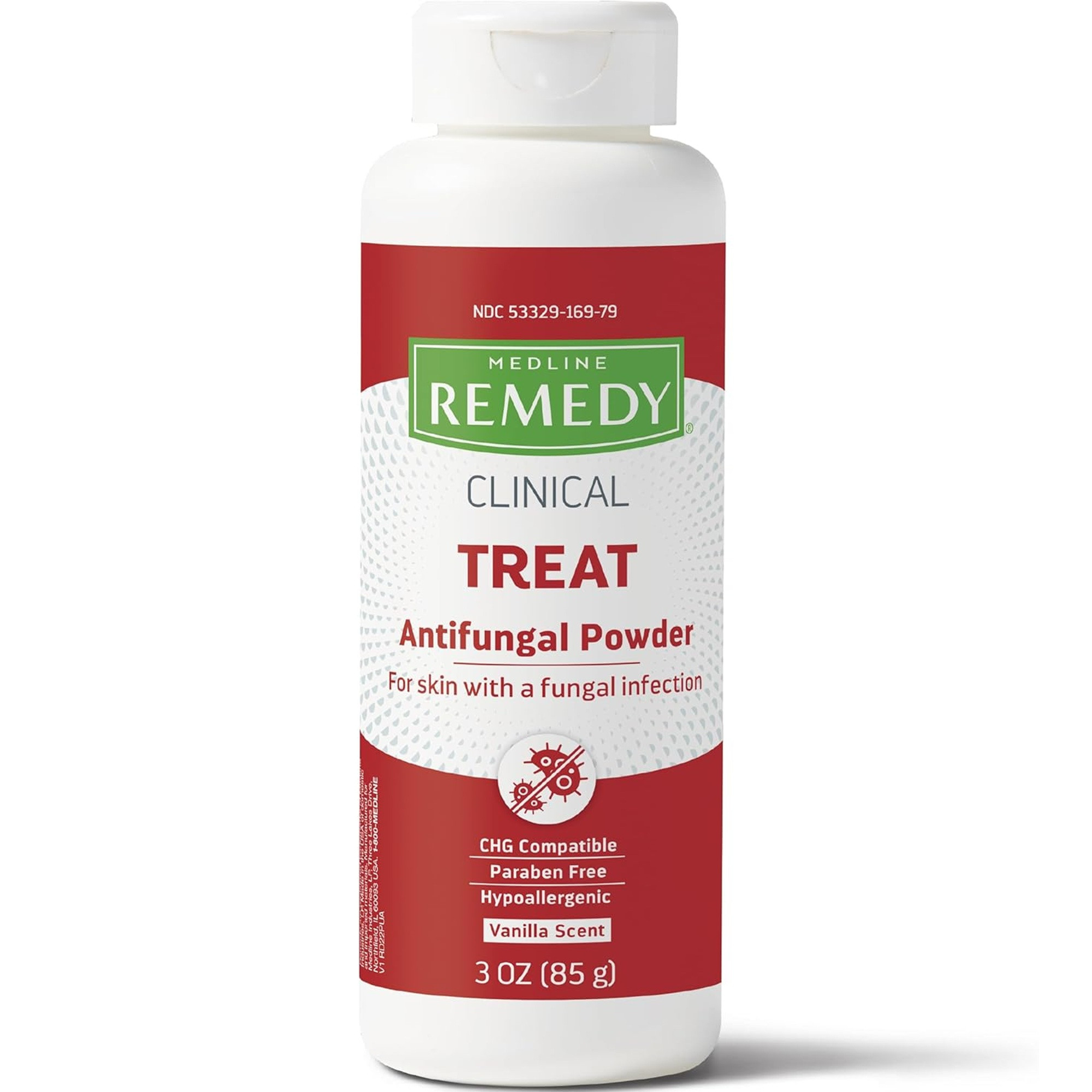 Medline Remedy Clinical Antifungal Powder