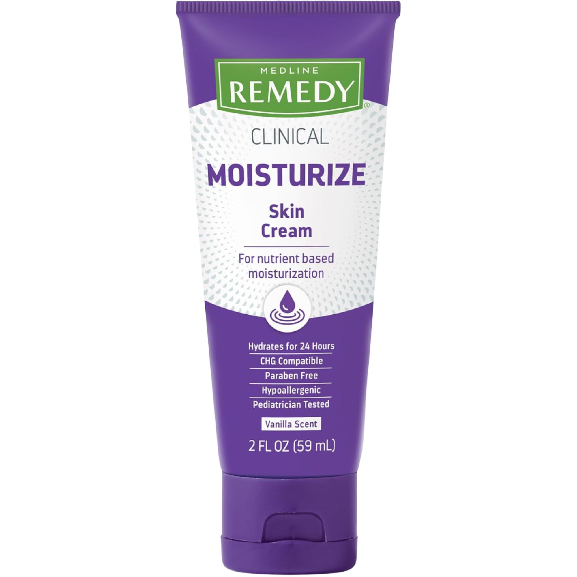 Medline Remedy Specialized Moisturize Skin Cream, Vanilla Scented