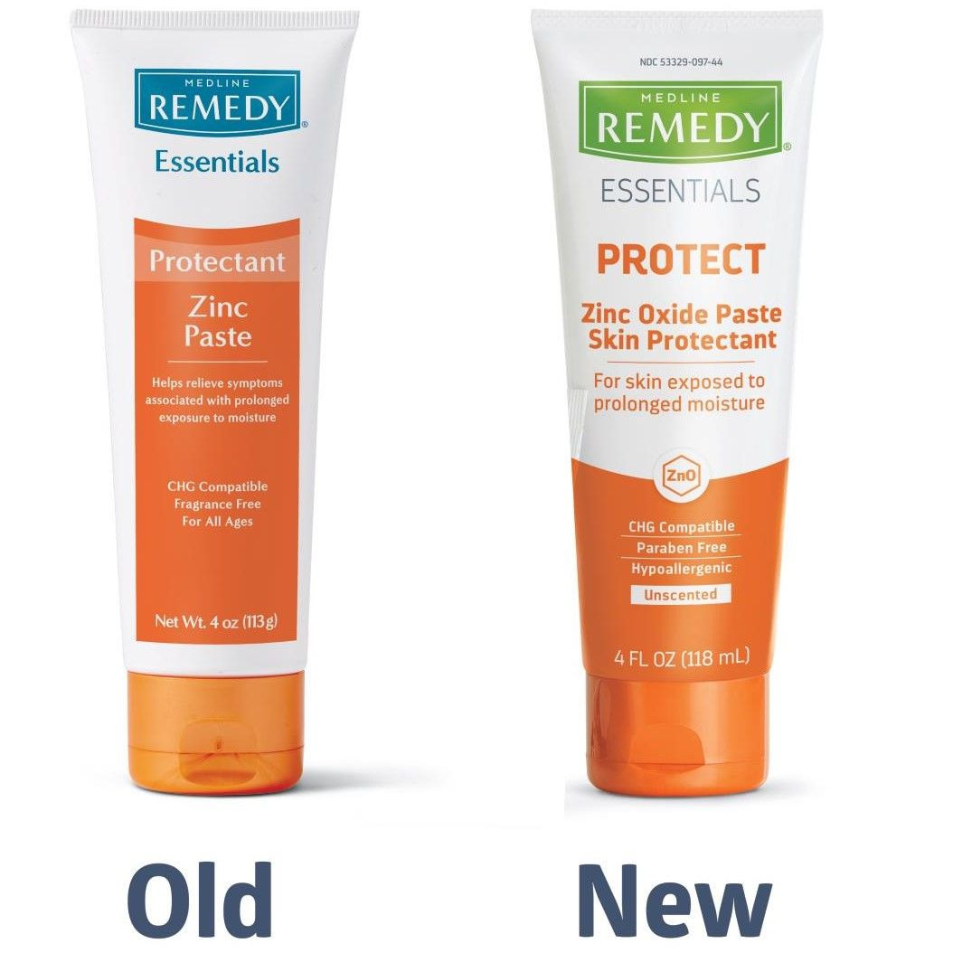 Medline Remedy Essentials Zinc Skin Protectant Paste