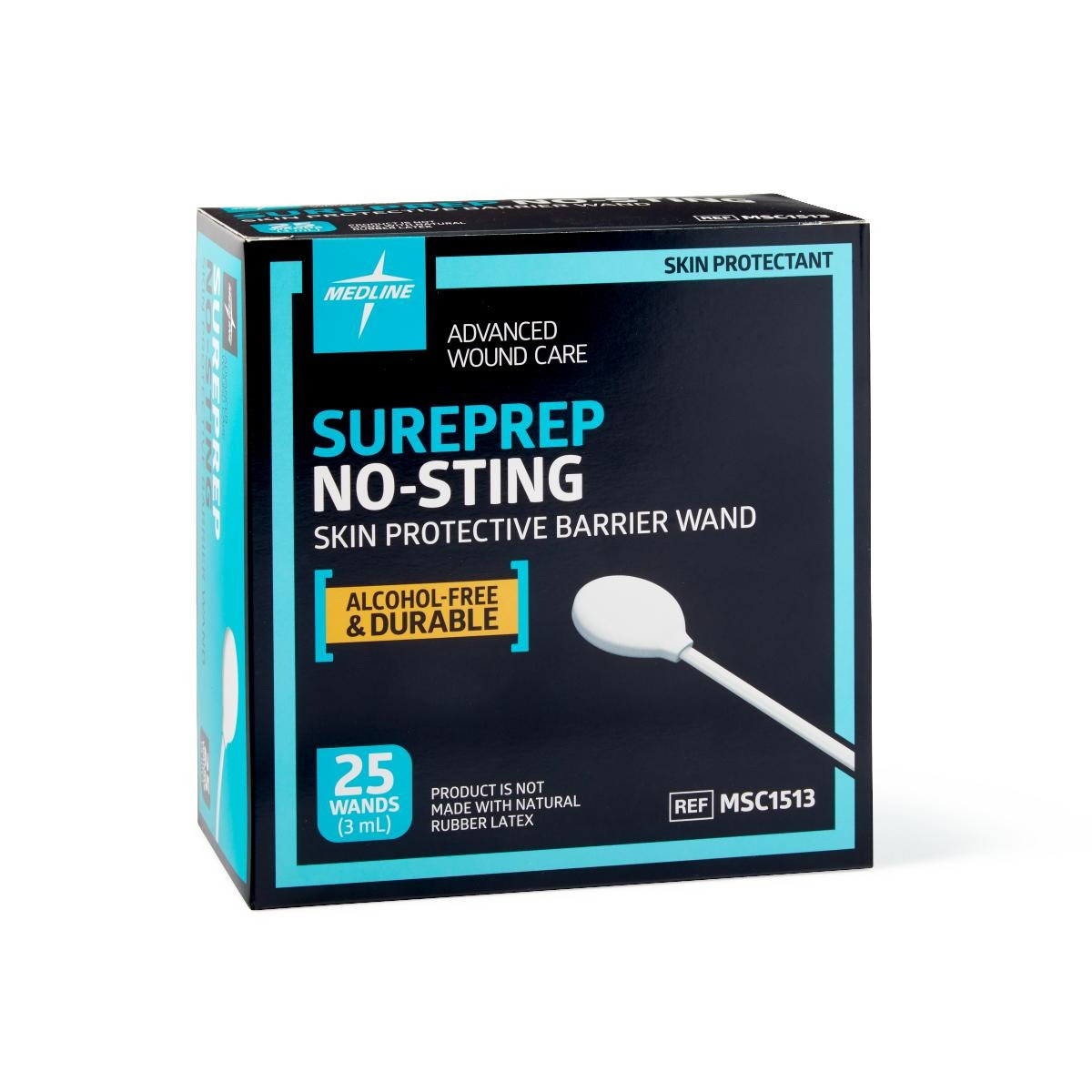 Medline Sureprep No-Sting Skin Protective Barrier Wand