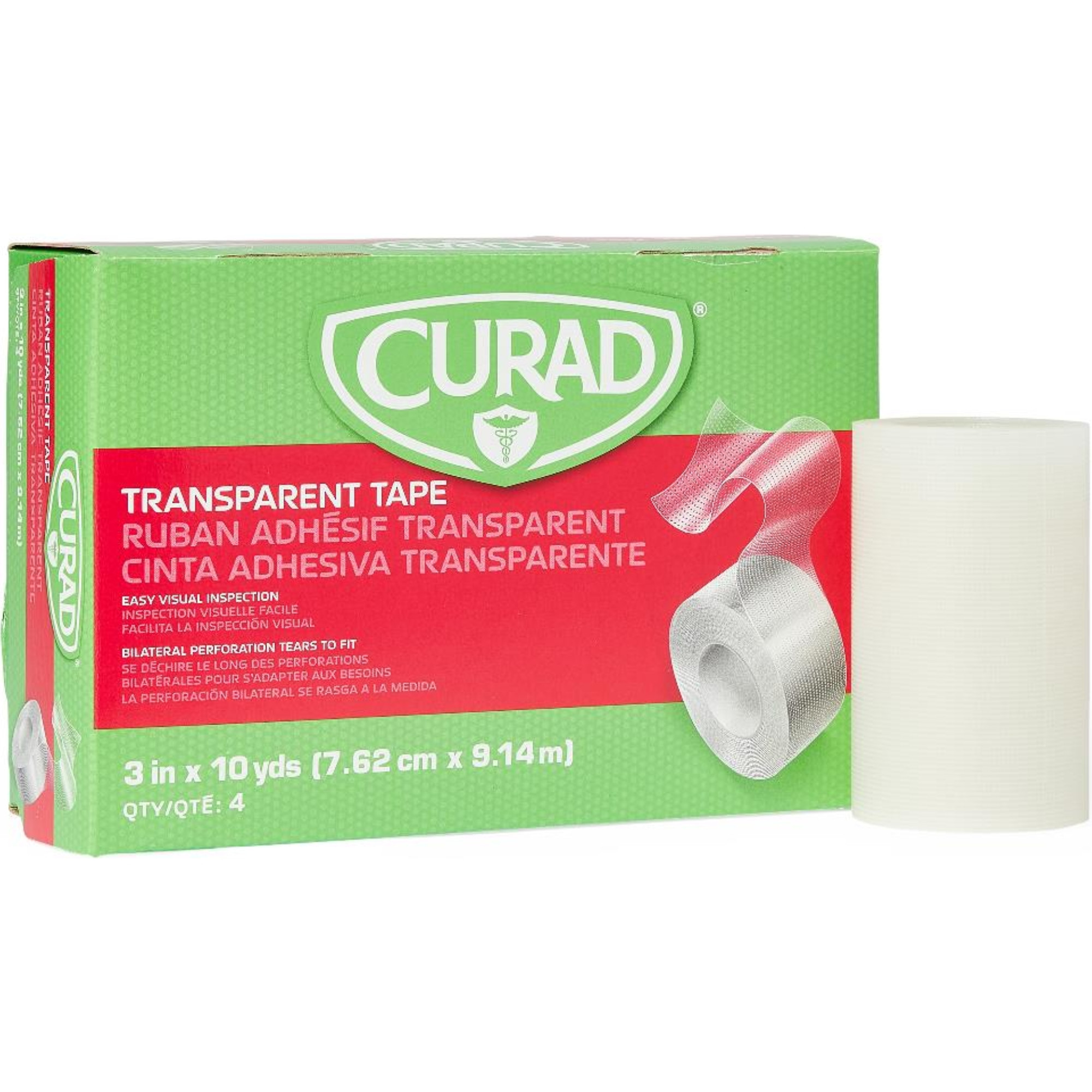 Curad Transparent Adhesive Tape