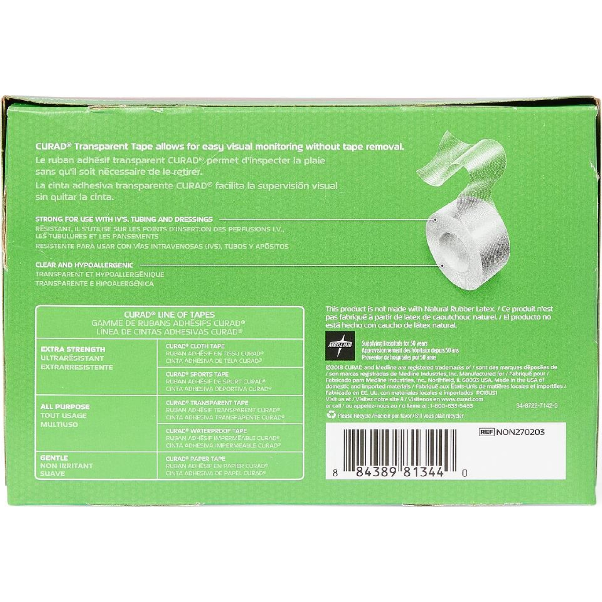 Curad Transparent Adhesive Tape